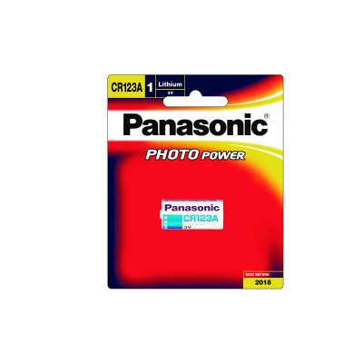 PANASONIC BATTERY CR-123AW1BE