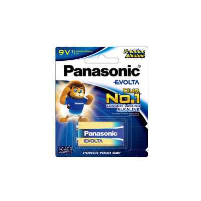 PANASONIC BATTERY 6LR61EG/1B