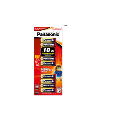 PANASONIC BATTERY LR6T/18B(LR6T/18B6F)