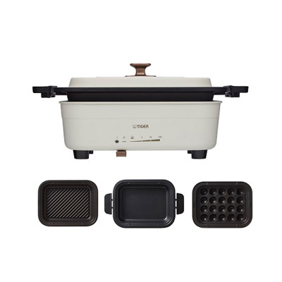 TIGER HOTPLATE-GRILLER CRL-A30S WHTE