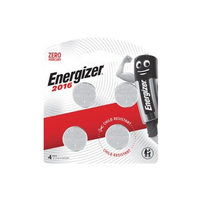 ENERGIZER LITHIUM COIN BATTERY CR2016BP4