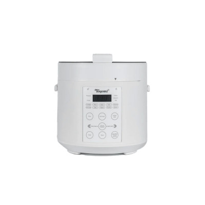 TOYOMI MICRO-COM PRESSURE RICE COOKER PC2001-MATT WHITE/BLACK