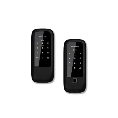 IGLOOHOME DIGITAL LOCK RM2F(Gate)+RW1(Wooden Rim)