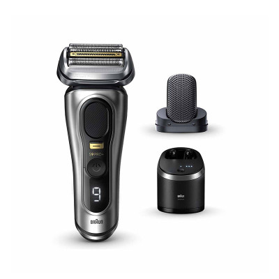 BRAUN SHAVER 9597cc SILVER