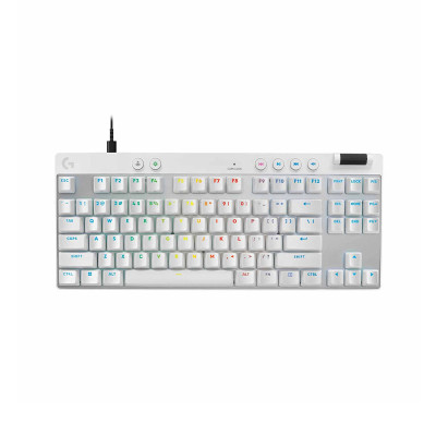 LOGITECH KEYBOARD 920-013243 PRO X TKL RAPID-WHT