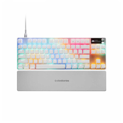 STEELSERIES KEYBOARD APEX PRO TKL OMN KB+WRI RE WHT