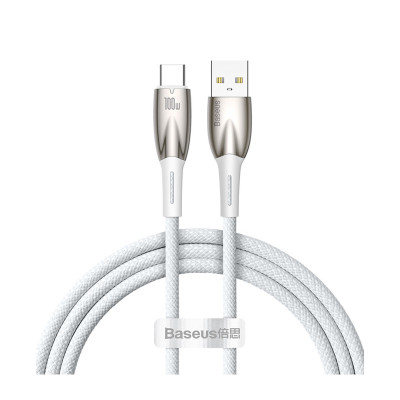 BASEUS CABLES GLIMMER SERIES 1M CABLE WHITE