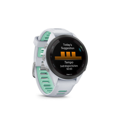 GARMIN SMART WATCH FORERUNNER 265S MUSIC-WHITESTO