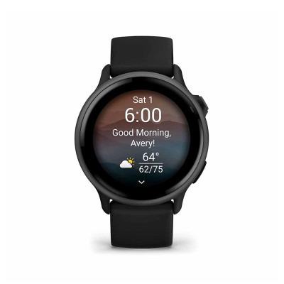 GARMIN SMART WATCH VIVOACTIVE 6, SLATE/BLK, 42MM