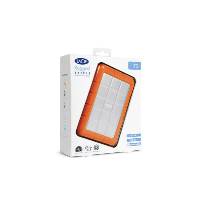 LACIE Mac Accessories 1TB RUGGED TRIPLE FIREWIRE 800