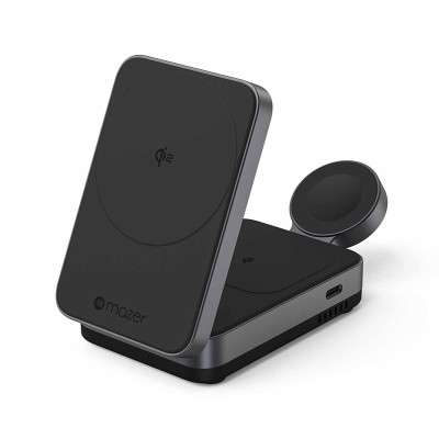 MAZER Apple 3PP Products M-QI2-MAGFOLD05-BK