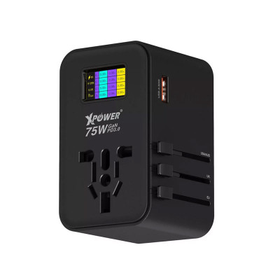 XPOWER XP TA75D LED DISPLAY 75W ADAPTER BLACK XP9478