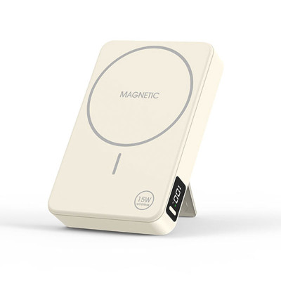 MAZER MAZER MAGAIR20 PB 10,000MAH PD 30W ISTAND CREAM M-MagAir20-CM