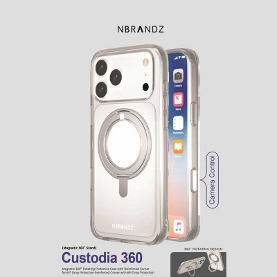 N.BRANDZ Apple 3PP Products N-MAG360-IP17PM-CL