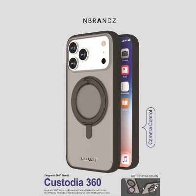 N.BRANDZ Apple 3PP Products N-MAG360-IP17PM-MB