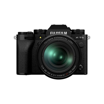 FUJIFILM INTERCHANGEABLE LENS X-T5 B/1680KIT BLACK WW1 CD
