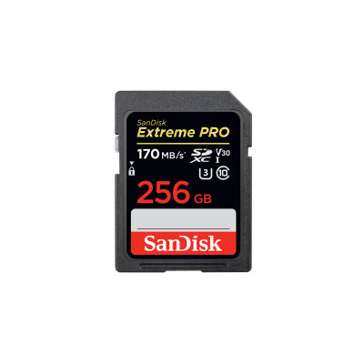 SANDISK MEMORY SD CARD Extreme Pro SDXC 256GB