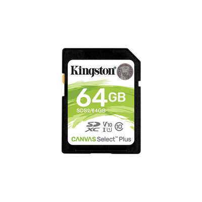 KINGSTON MEMORY SD CARD SDS2/64GB