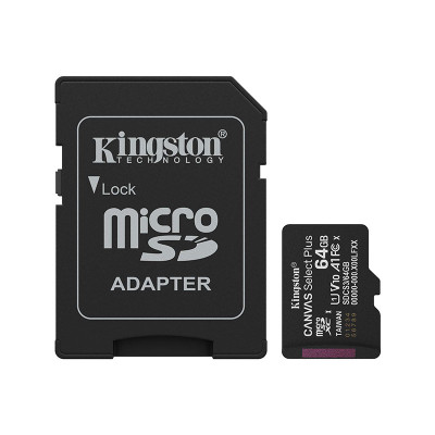 KINGSTON MEMORY SD CARD / READER SDCS3/64GB