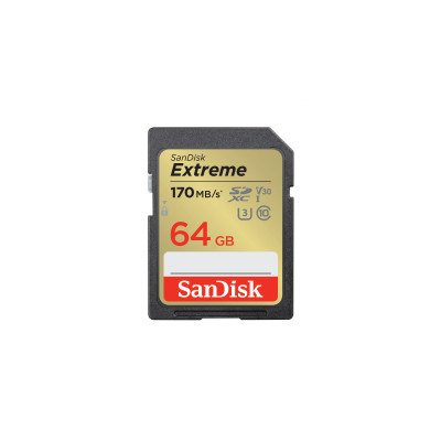SANDISK MEMORY SD CARD SDSDXV2-064G-GNCIN
