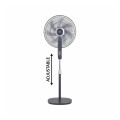 MISTRAL DC STAND FAN MSF1842D-BK