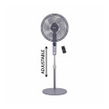 MISTRAL DC STAND FAN -TIMER & R/C MSF1612DR-GY