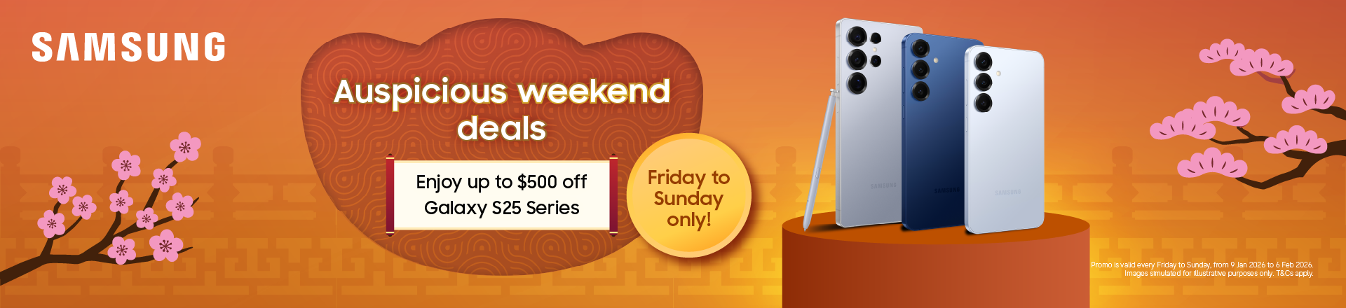 Samsung Auspicious Weekend Deals