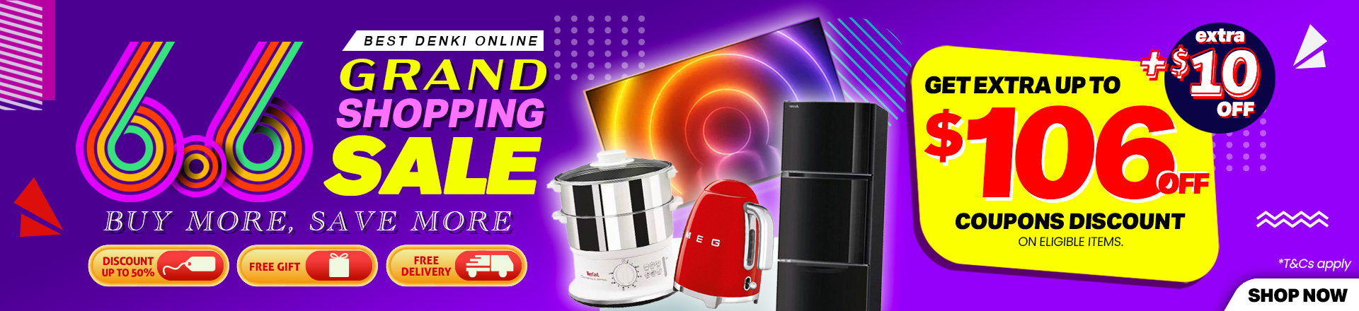6.6 Grand Shopping Sale