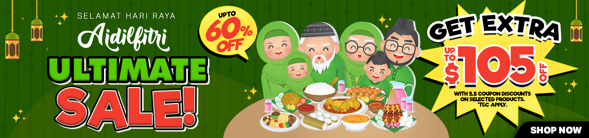 Raya Ultimate Online Sale!