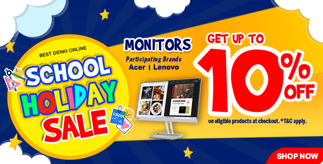 School Holiday Sale Monitor
