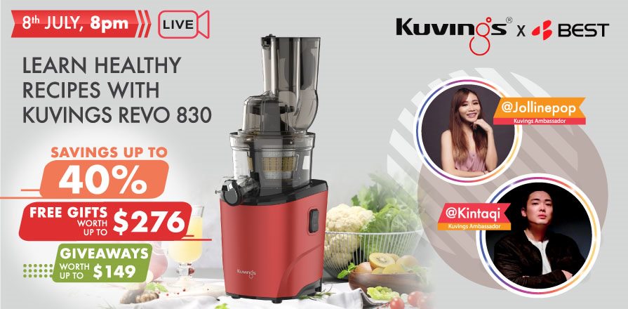 Kuvings Slow juicer FB Live