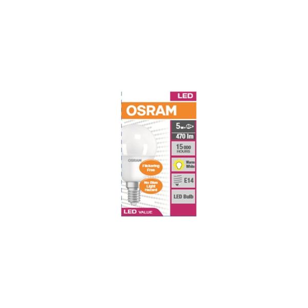 OSRAM BULBS LED 5.5W/E14 WARM WHITE