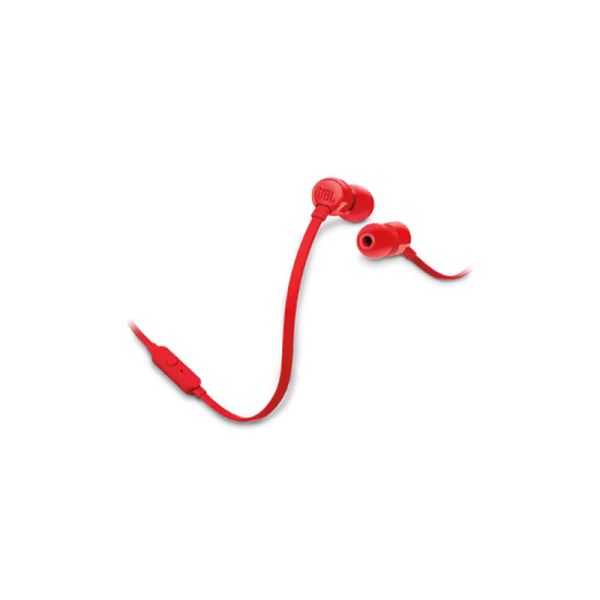 JBL EARPHONES/HEADPHONES/EARBUDS TUNE 110 RED