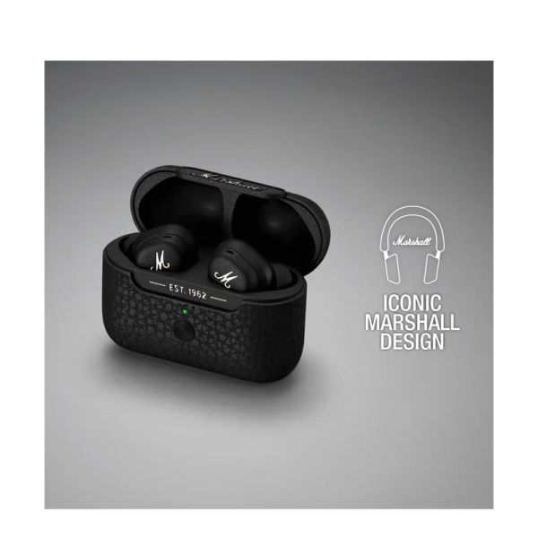 MARSHALL EARPHONES/HEADPHONES/EARBUDS MOTIF ANC • BLACK