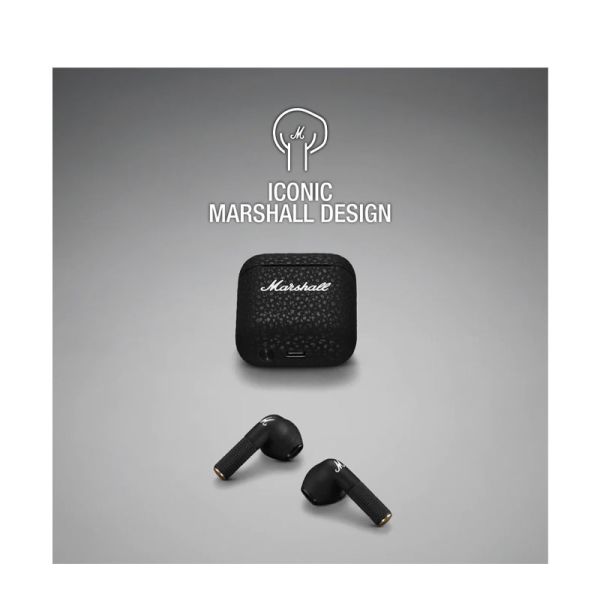 MARSHALL EARPHONES/HEADPHONES/EARBUDS MINOR III BLK
