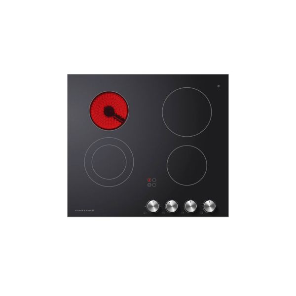 FISHER & PAYKEL 60CM 4 ZONE ELECTRIC COOKTOP CE604CBX2