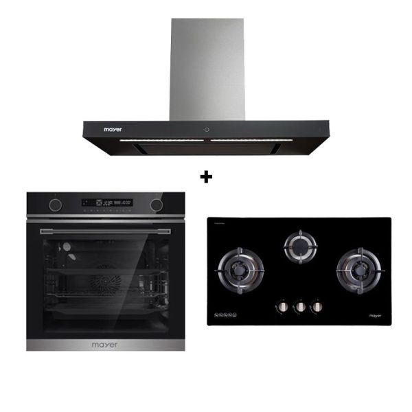 MAYER GAS RANGE PACKAGE MMGH883H+MMBCH900I+MMDO13C