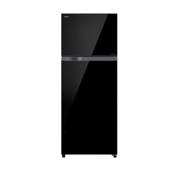 TOSHIBA NORMAL FRIDGE GRAG46SDZ-XK BLACK GLASS