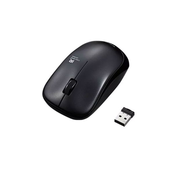 ELECOM Wireless Mouse M-IR07DRBK - Black