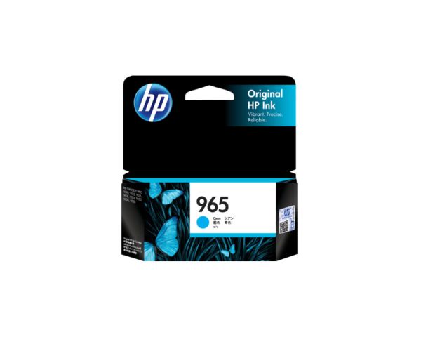 HP CARTRIDGES HP 965 Cyan - 3JA77AA