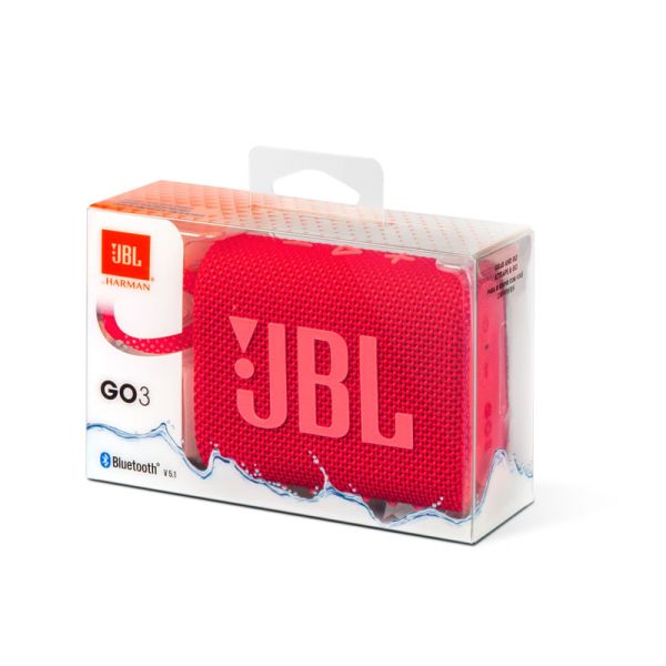 JBL PORTABLE SPEAKER GO 3-RED