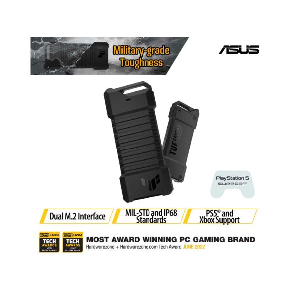 ASUS DATA STORAGES ESD-T1A/BLK/G/AS