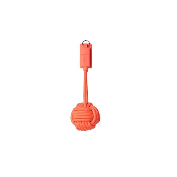 NATIVE UNION Cable & Adapter Key Cable-Lightning Coral