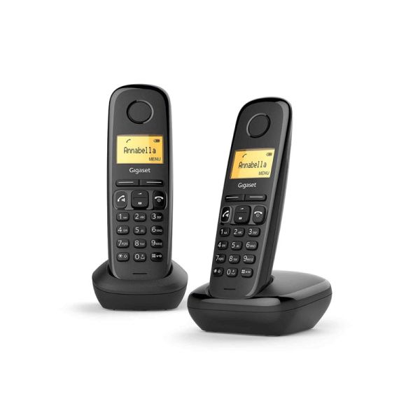 GIGASET DECT PHONES A270 Duo Black