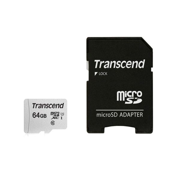 TRANSCEND MEMORY SD CARD TS64GUSD300S - B