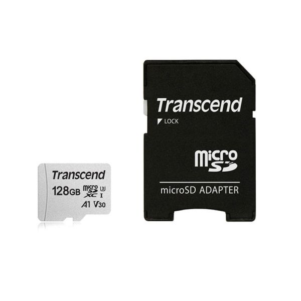 TRANSCEND MEMORY SD CARD TS128GUSD300S - B