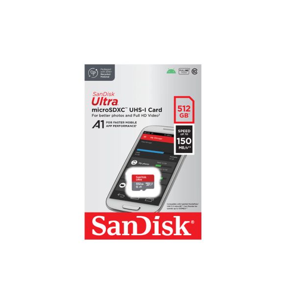 SANDISK MEMORY SD CARD SDSQUAC-512G-GN6MN