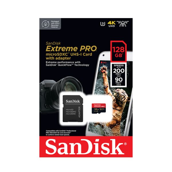 SANDISK MEMORY SD CARD SDSQXCD-128G-GN6MA