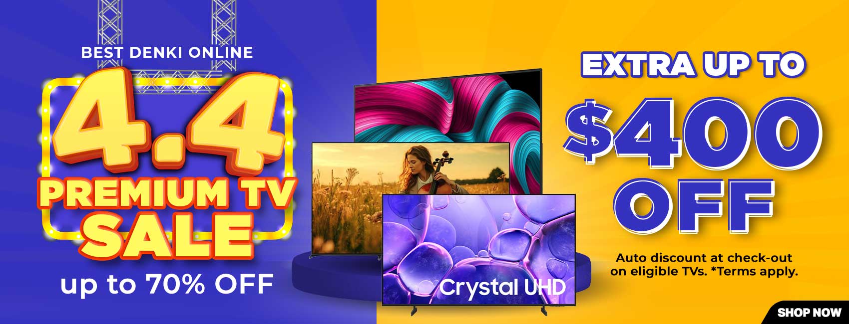 4.4 Premium TV Sale