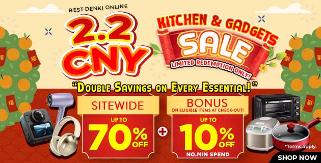 2.2 CNY Kitchen Sale